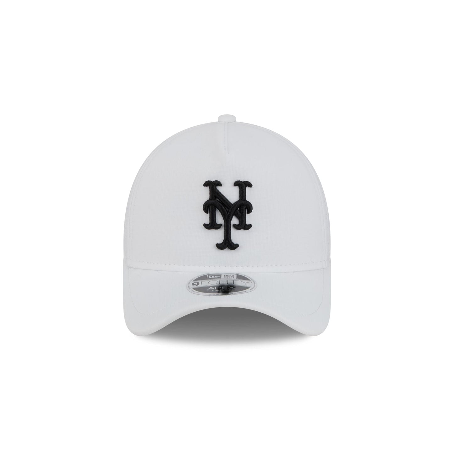 New York Mets White 9FORTY APEX Snapback Hat