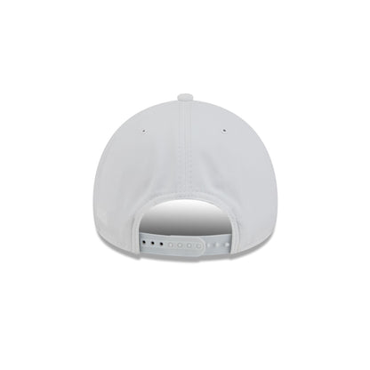Los Angeles Dodgers White 9FORTY APEX Snapback Hat