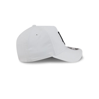 Los Angeles Dodgers White 9FORTY APEX Snapback Hat
