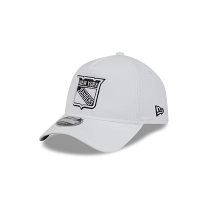 New York Rangers White 9FORTY APEX Snapback Hat