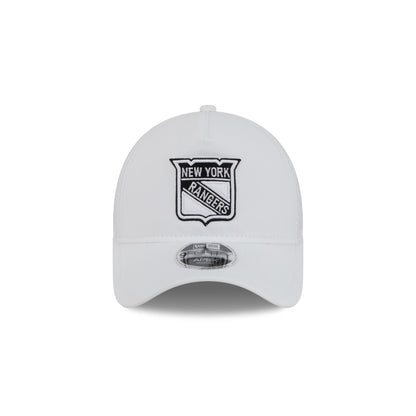 New York Rangers White 9FORTY APEX Snapback Hat