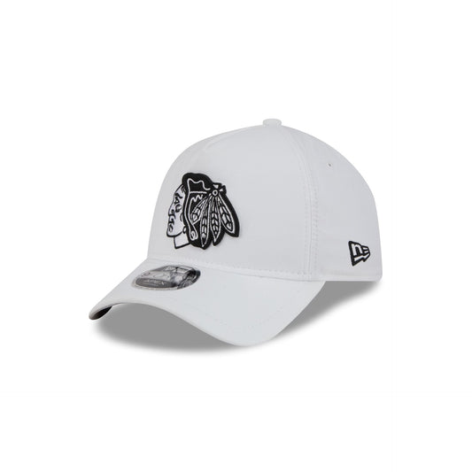 Chicago Blackhawks White 9FORTY APEX Snapback Hat