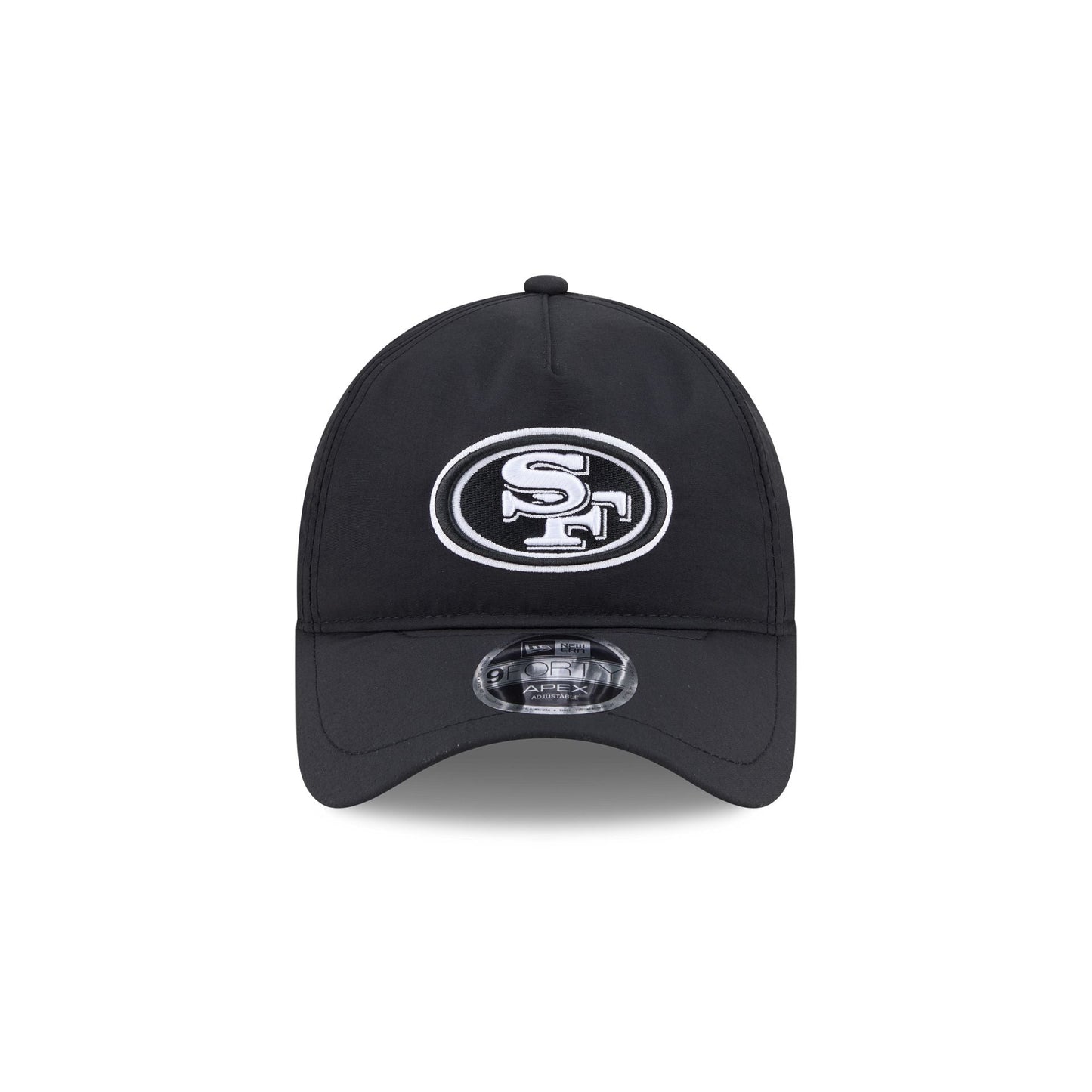 San Francisco 49ers Black 9FORTY APEX Snapback Hat