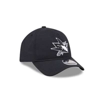 San Jose Sharks Black 9FORTY APEX Snapback Hat