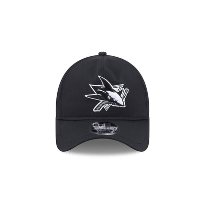 San Jose Sharks Black 9FORTY APEX Snapback Hat
