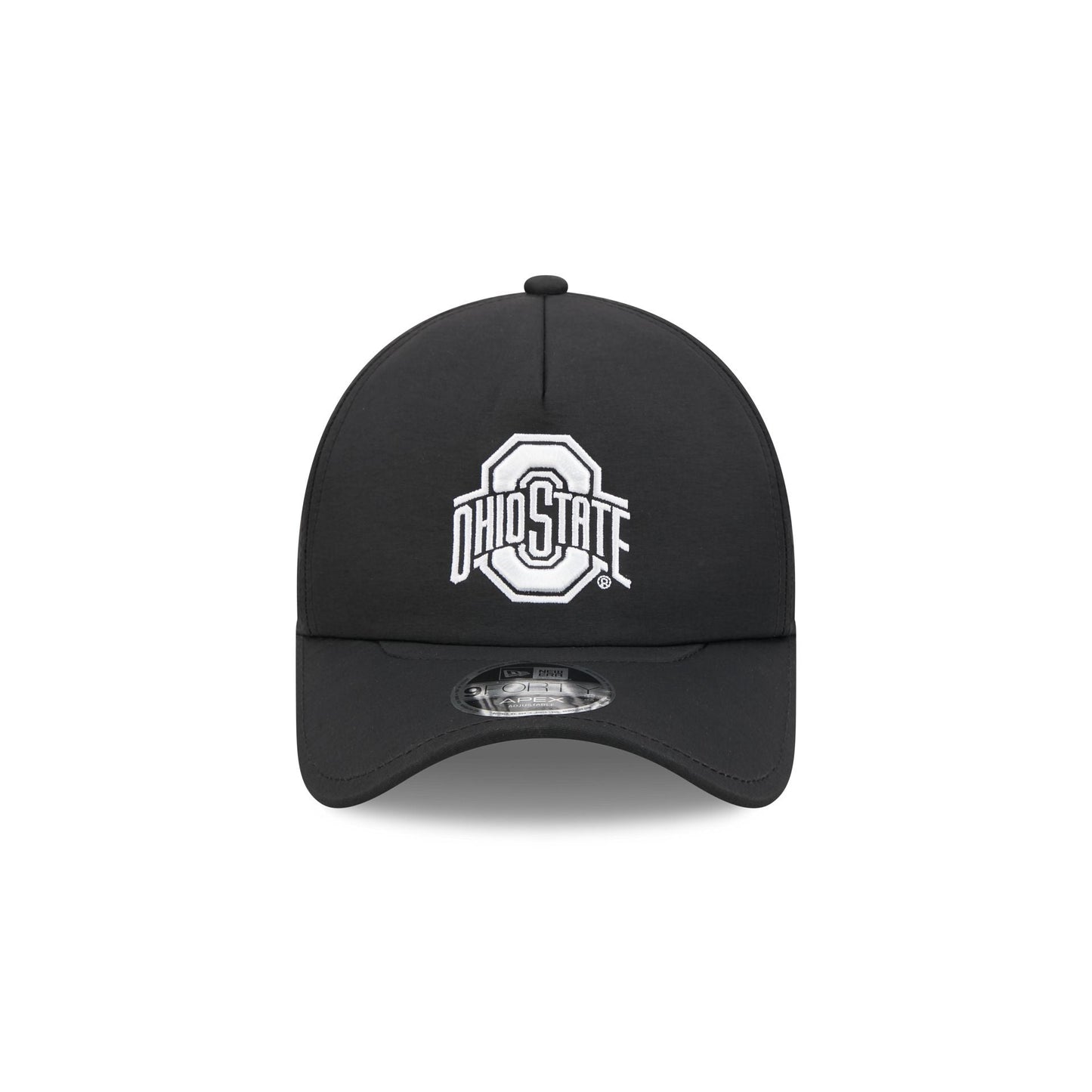 Ohio State Buckeyes Black 9FORTY APEX Snapback Hat