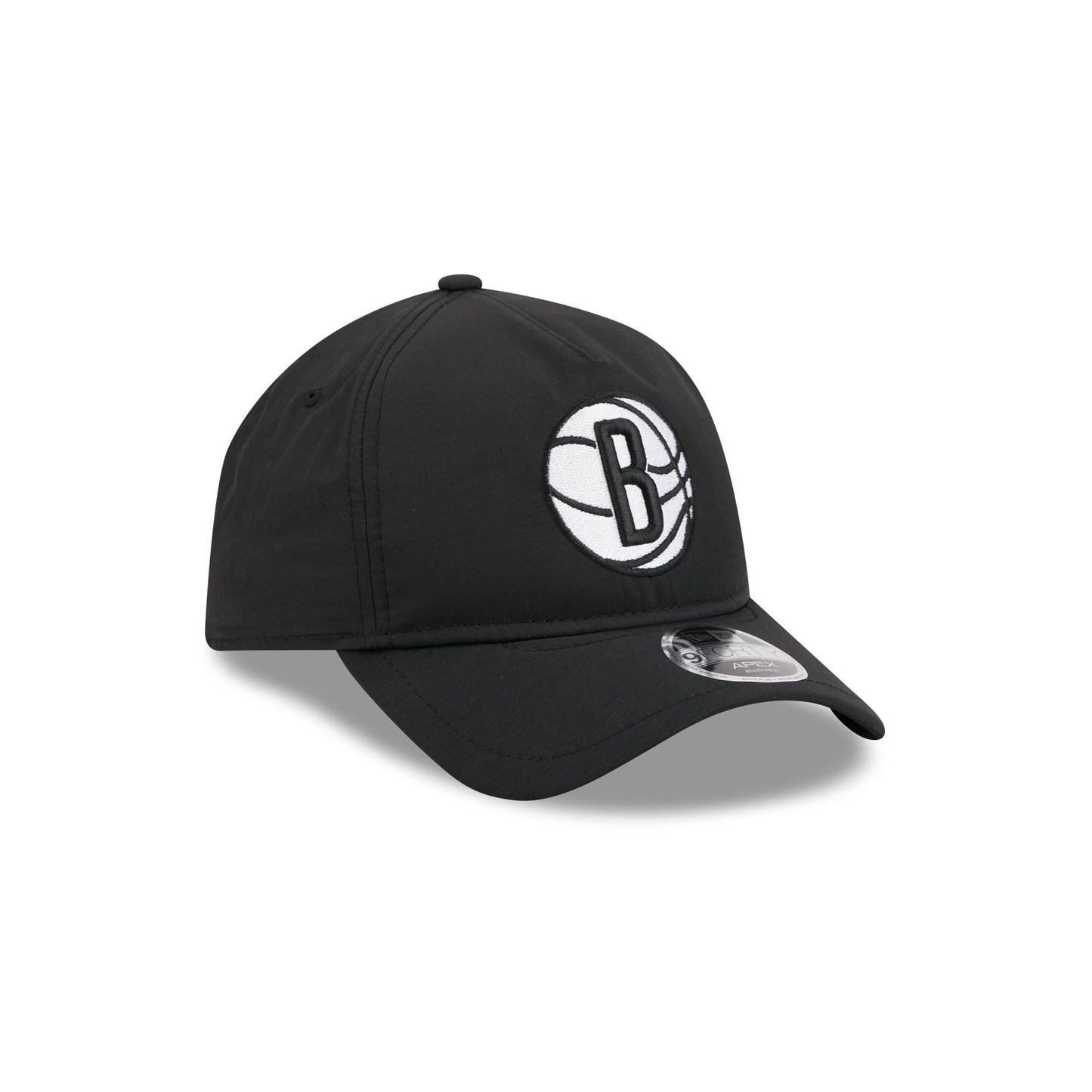 Brooklyn Nets Black 9FORTY APEX Snapback Hat