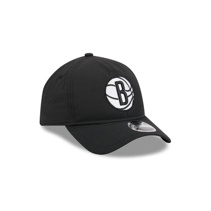 Brooklyn Nets Black 9FORTY APEX Snapback Hat