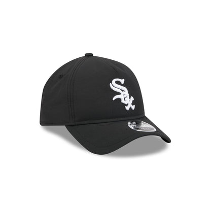 Chicago White Sox Black 9FORTY APEX Snapback Hat
