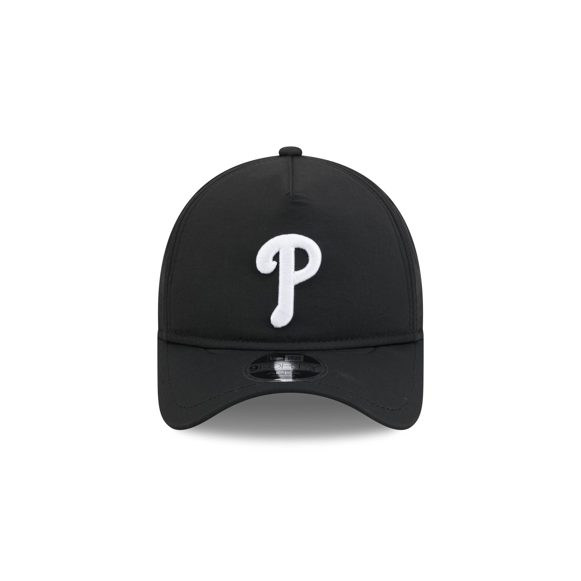 Philadelphia Phillies Black 9FORTY APEX Snapback Hat