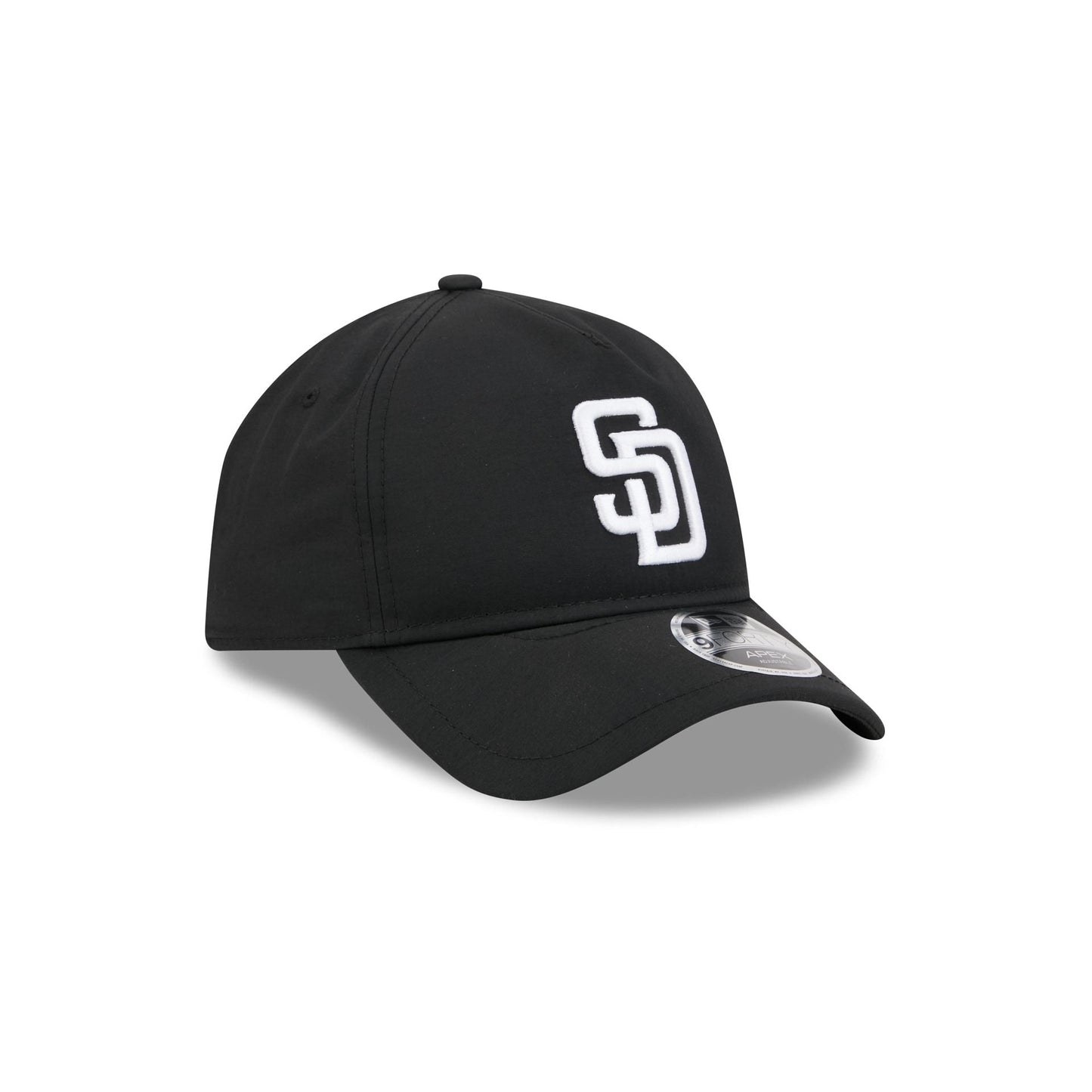 San Diego Padres Black 9FORTY APEX Snapback Hat