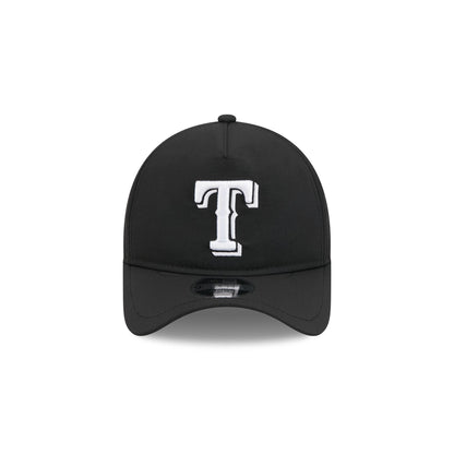 Texas Rangers Black 9FORTY APEX Snapback Hat