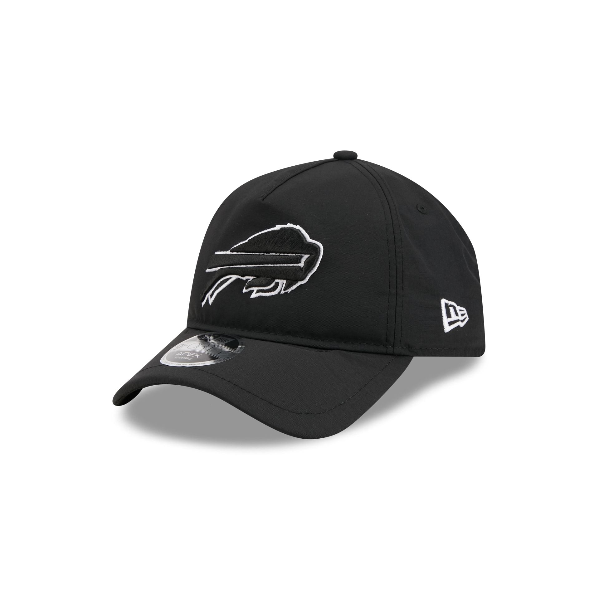 Buffalo Bills Black 9FORTY APEX Snapback Hat