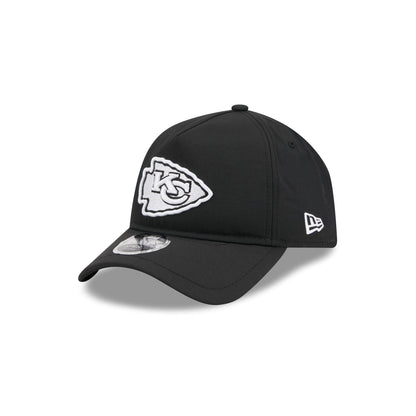 Kansas City Chiefs Black 9FORTY APEX Snapback Hat