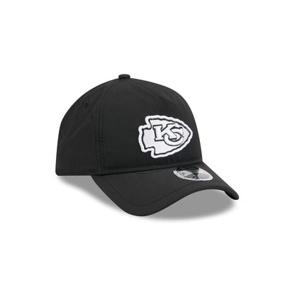 Kansas City Chiefs Black 9FORTY APEX Snapback Hat