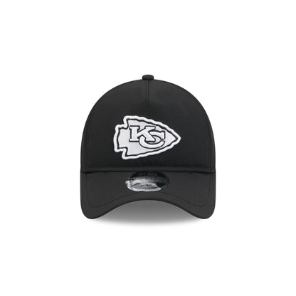 Kansas City Chiefs Black 9FORTY APEX Snapback Hat