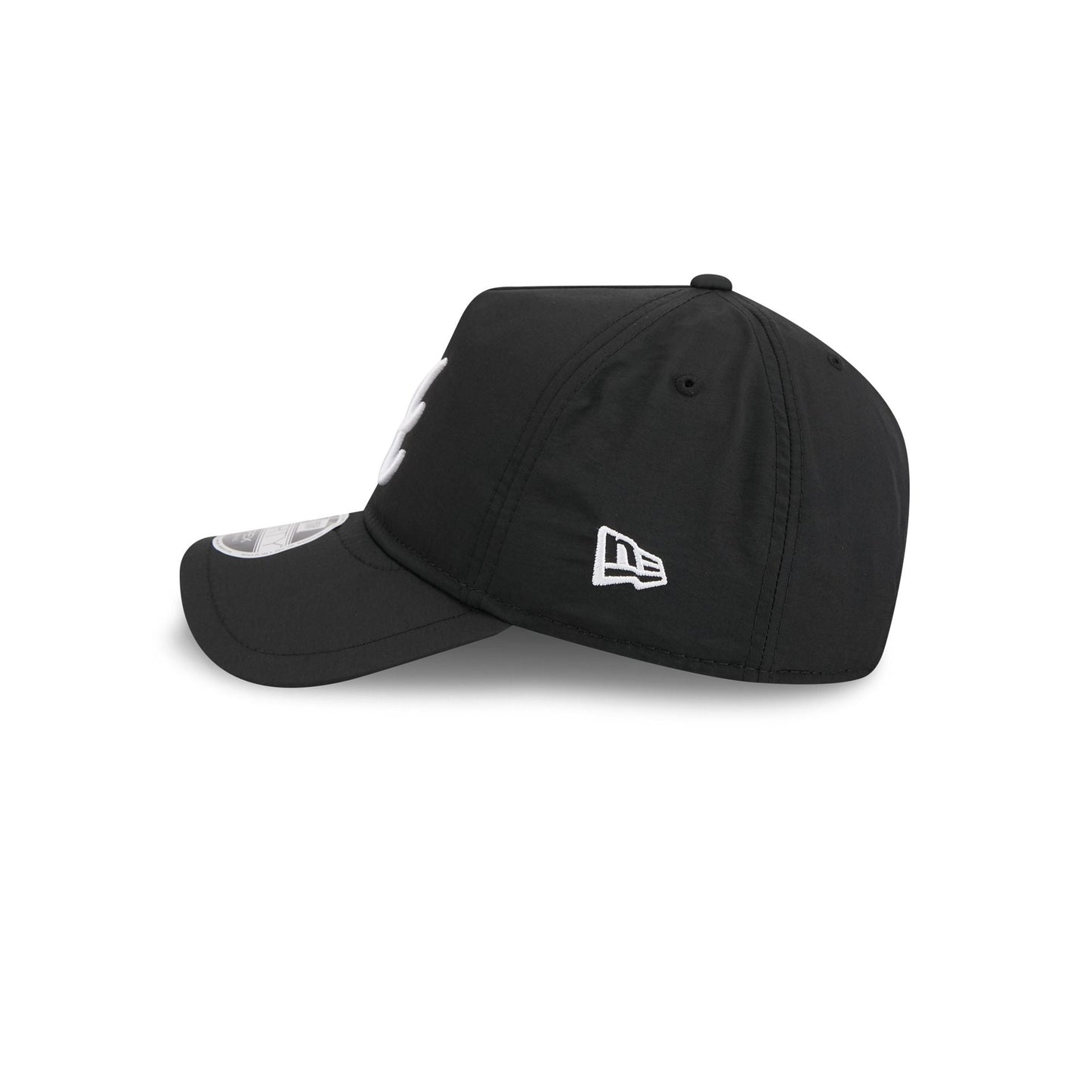 Atlanta Braves Black 9FORTY APEX Snapback Hat