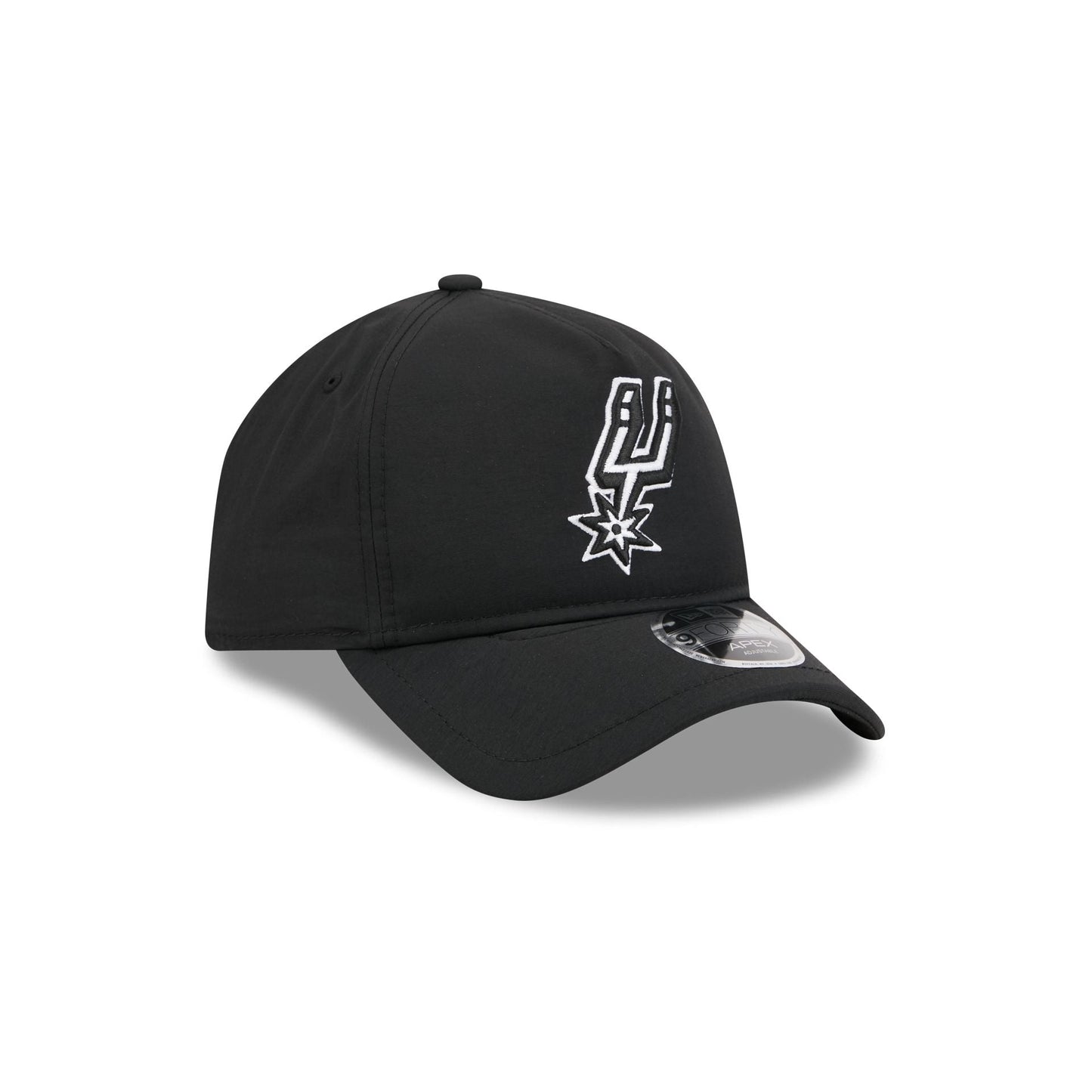 San Antonio Spurs Black 9FORTY APEX Snapback Hat