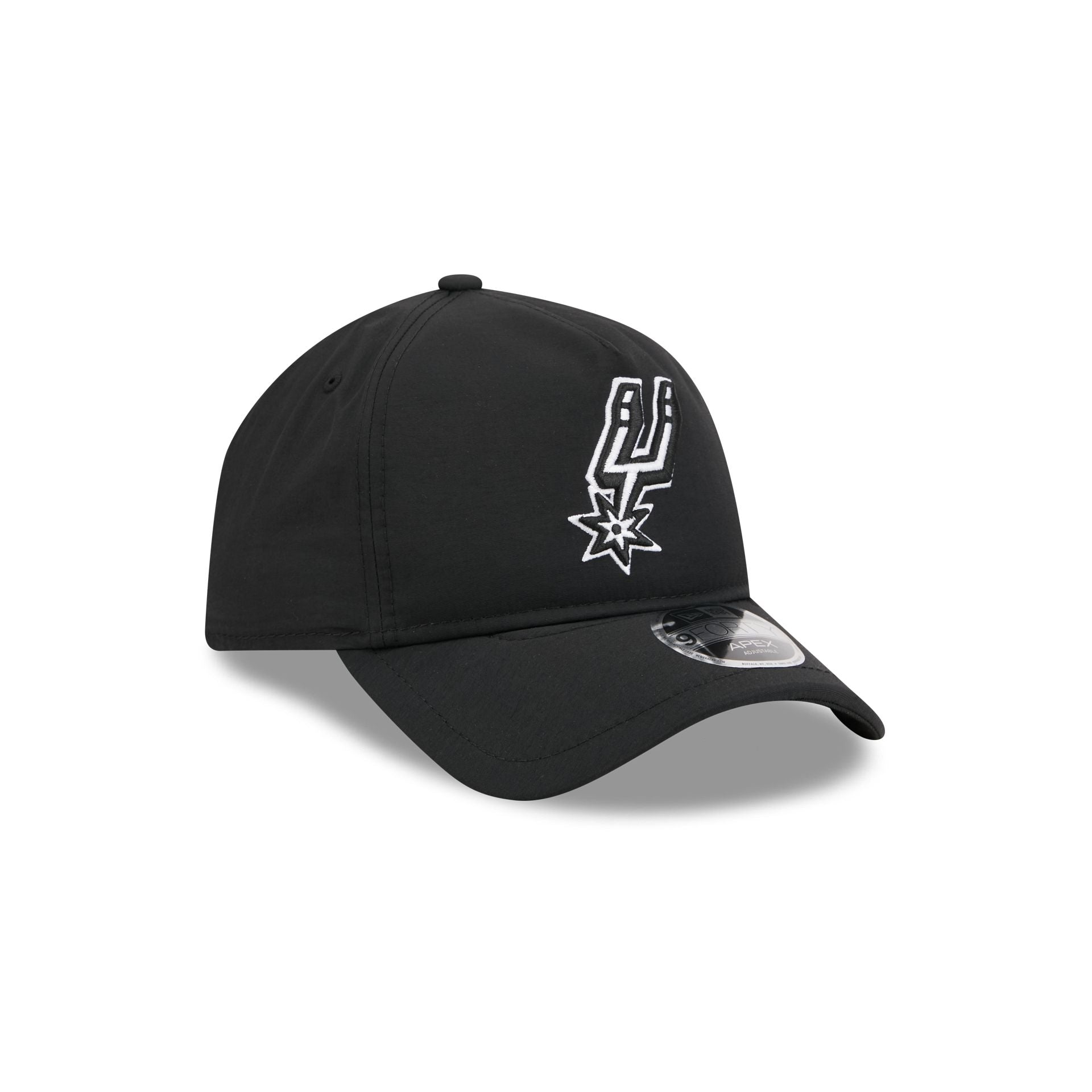 San Antonio Spurs Black 9FORTY APEX Snapback Hat