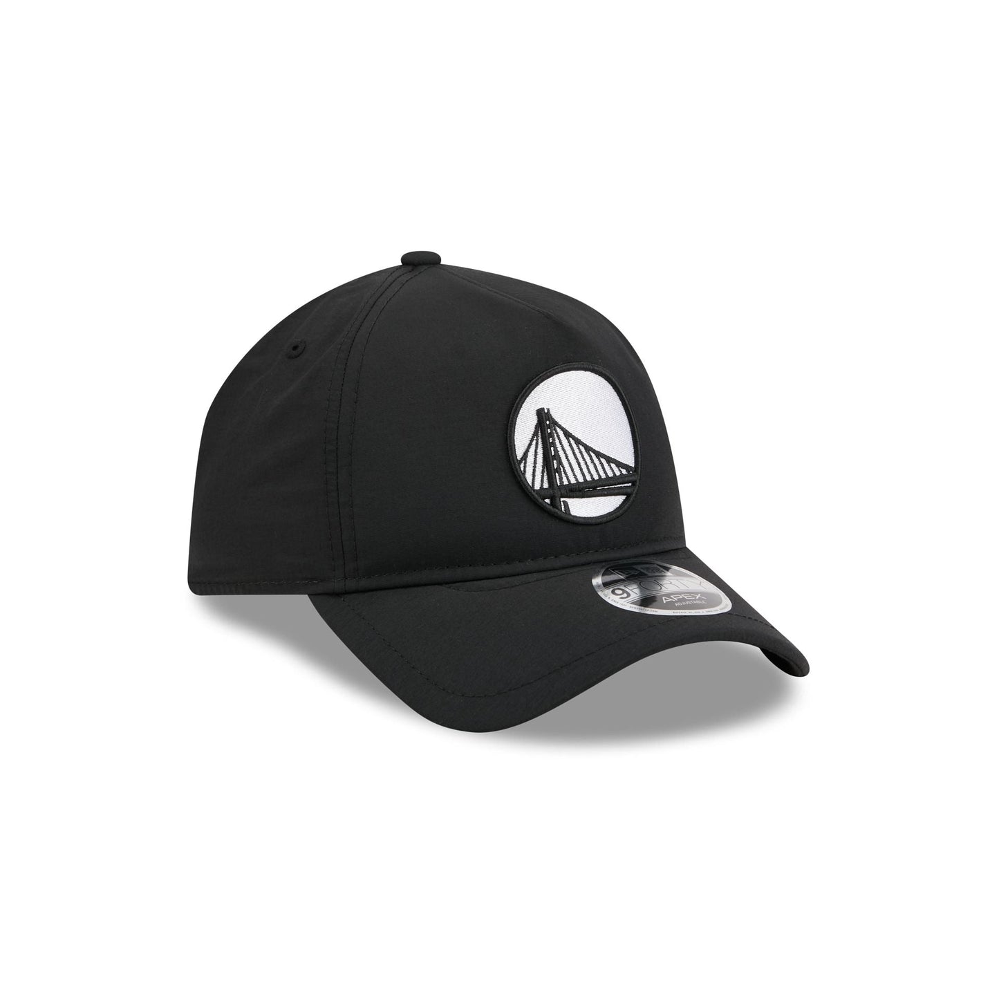 Golden State Warriors Black 9FORTY APEX Snapback Hat