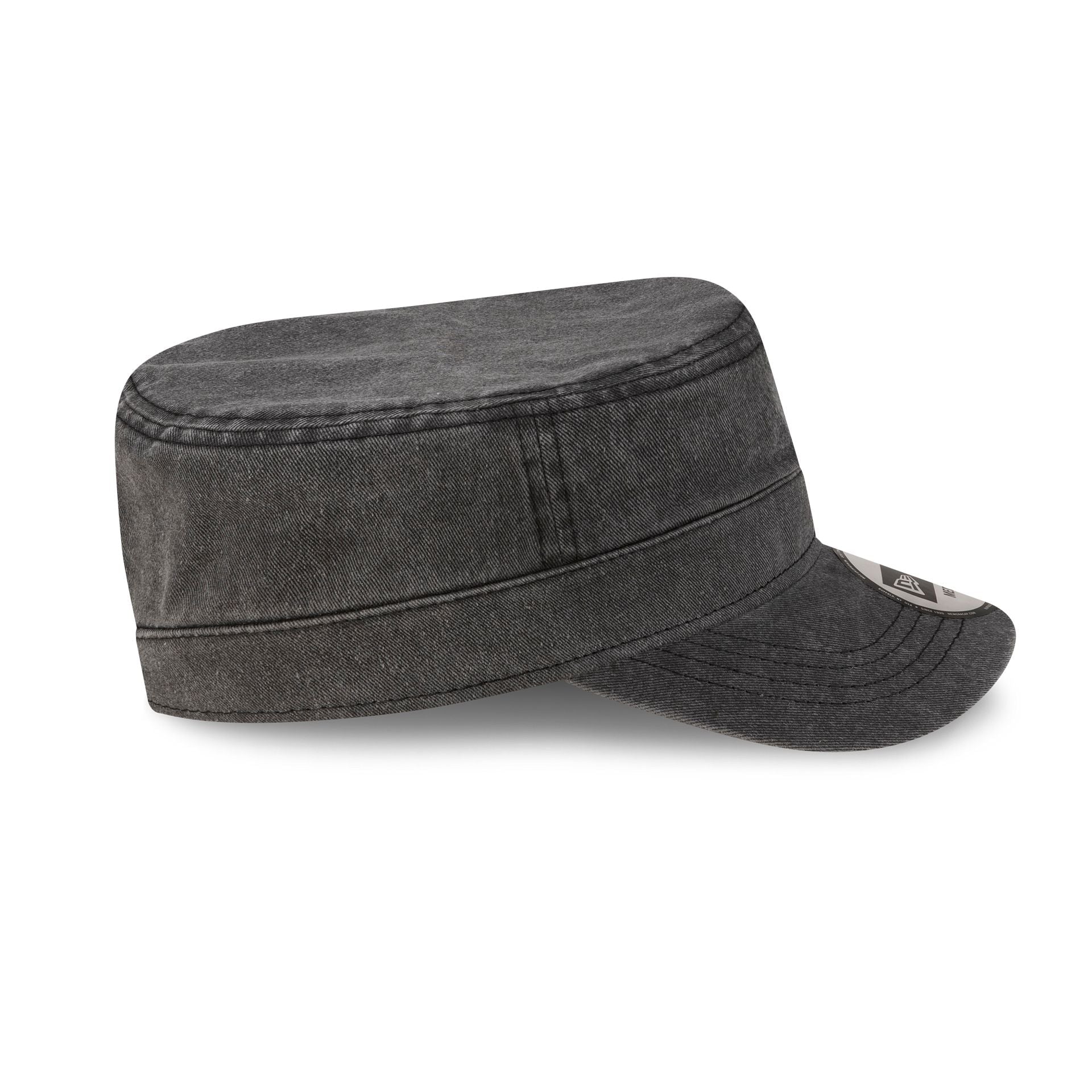 Chicago Cubs Pigment Dye Black Military Cap