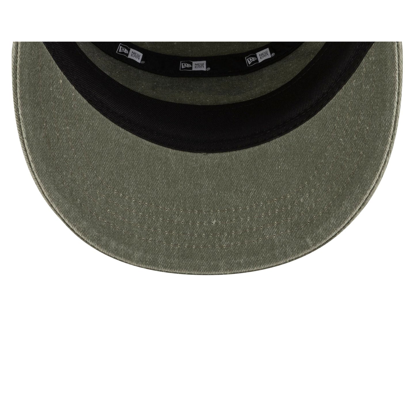 Atlanta Braves Pigment Dye Olive Military Cap