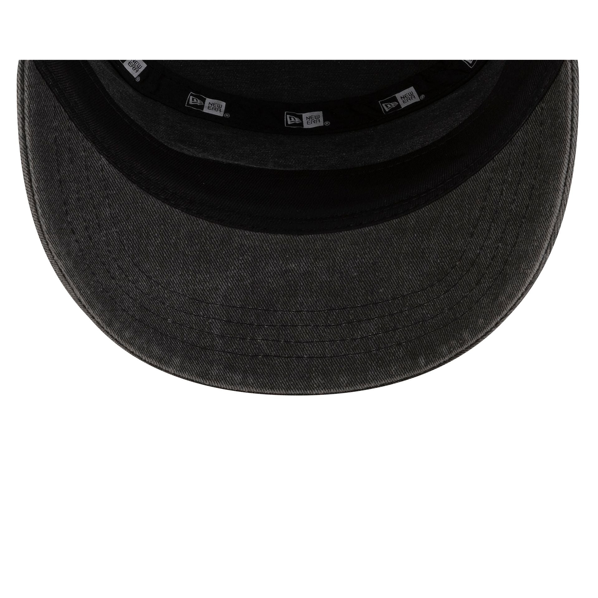 Atlanta Braves Pigment Dye Black Military Cap