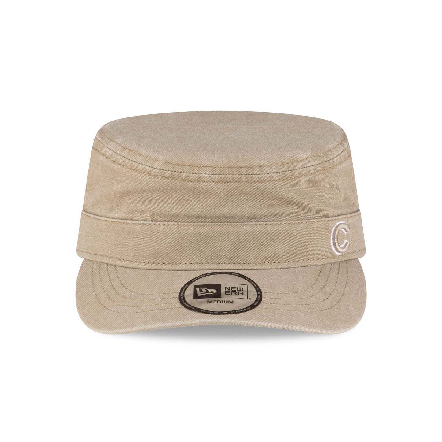 Chicago Cubs Pigment Dye Khaki Military Cap