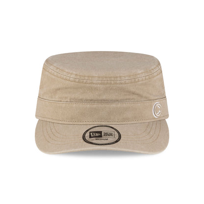 Chicago Cubs Pigment Dye Khaki Military Cap