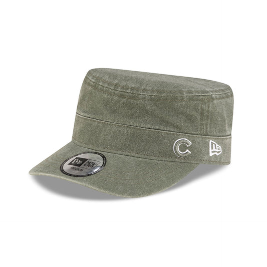 Chicago Cubs Pigment Dye Olive Military Cap
