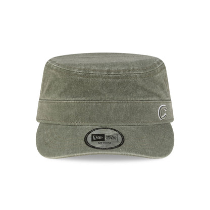 Chicago Cubs Pigment Dye Olive Military Cap