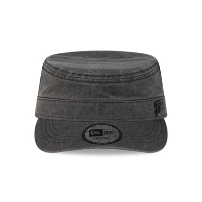 San Francisco Giants Pigment Dye Black Military Cap