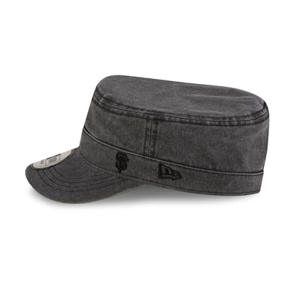 San Francisco Giants Pigment Dye Black Military Cap