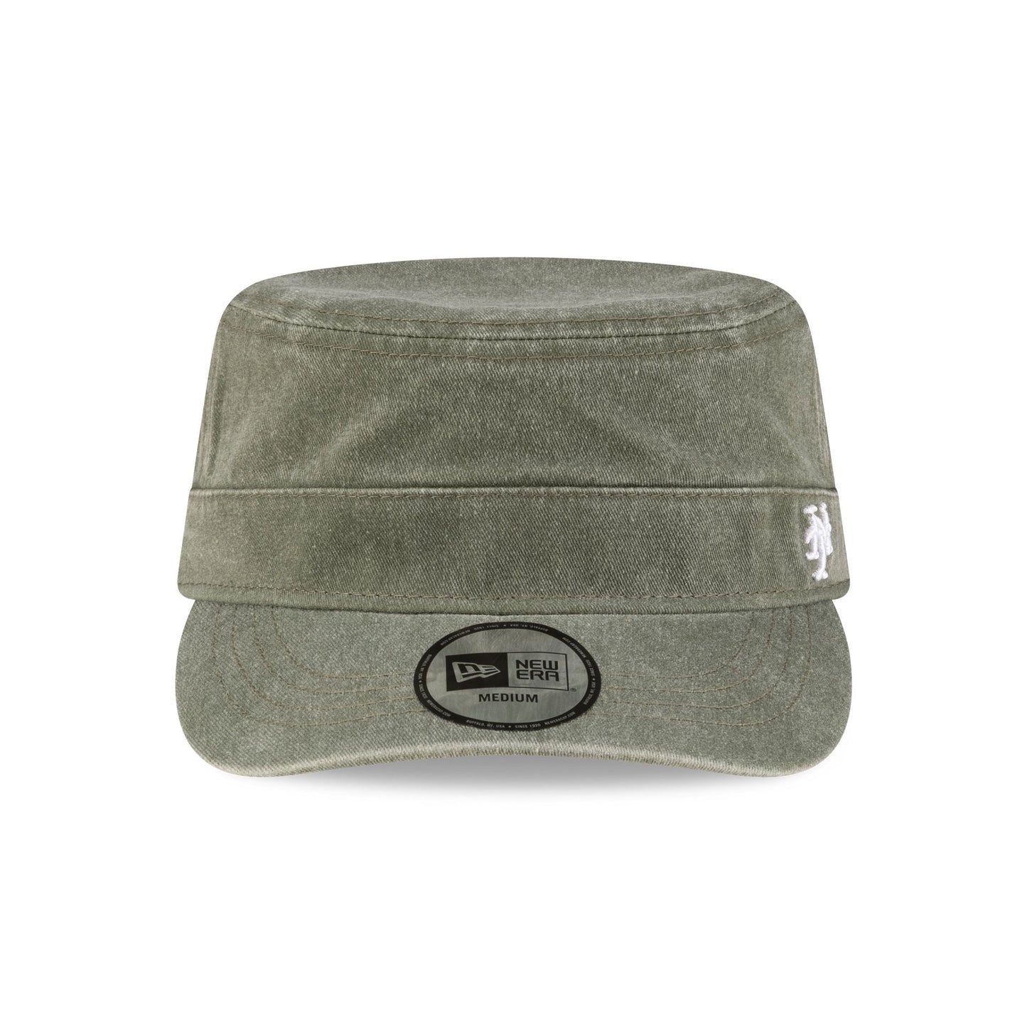 New York Mets Pigment Dye Olive Military Cap