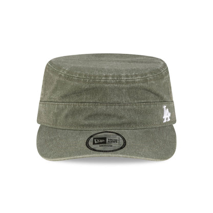 Los Angeles Dodgers Pigment Dye Olive Military Cap
