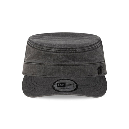 Houston Astros Pigment Dye Black Military Cap