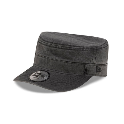 Los Angeles Dodgers Pigment Dye Black Military Cap