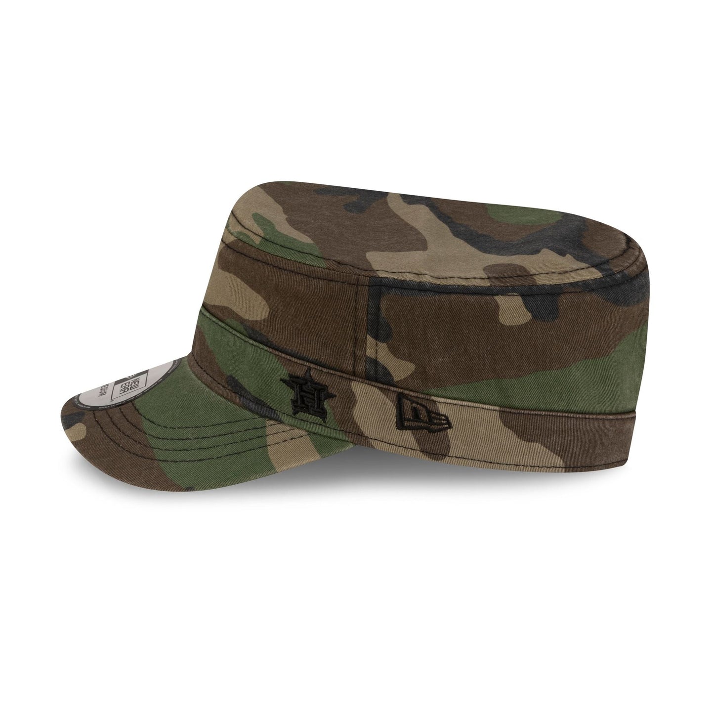 Houston Astros Woodland Camo Military Cap
