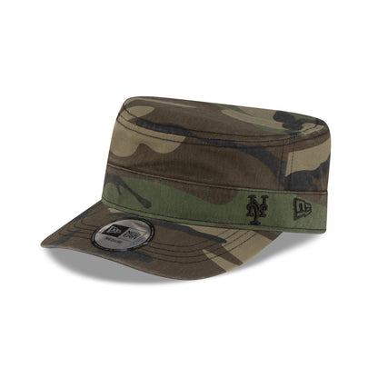 New York Mets Woodland Camo Military Cap