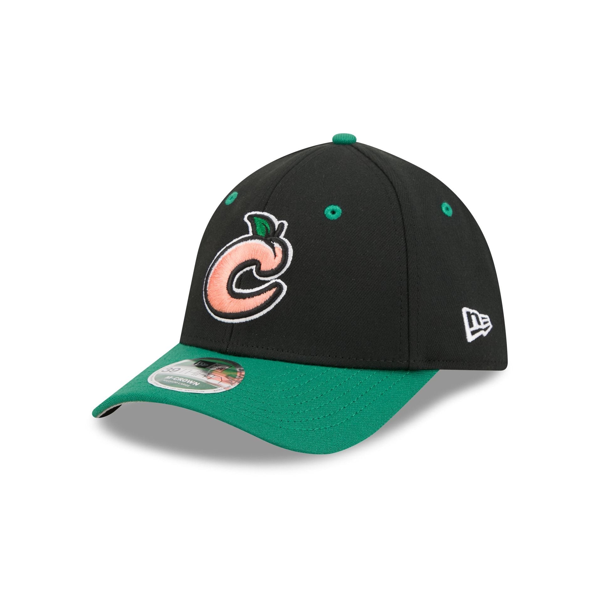 Columbus Clingstones Authentic Collection Player Replica 39THIRTY M-Crown Stretch Fit Hat