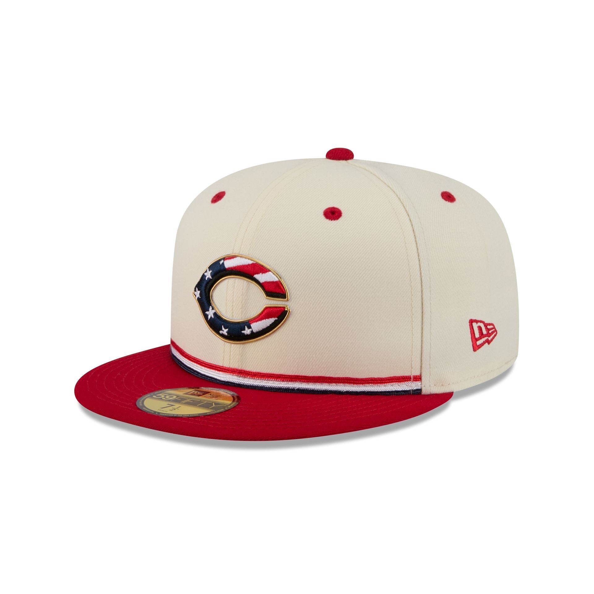 Cincinnati Reds Independence Day 2026 59FIFTY Fitted Hat
