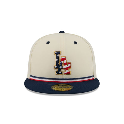 Los Angeles Dodgers Independence Day 2026 59FIFTY Fitted Hat