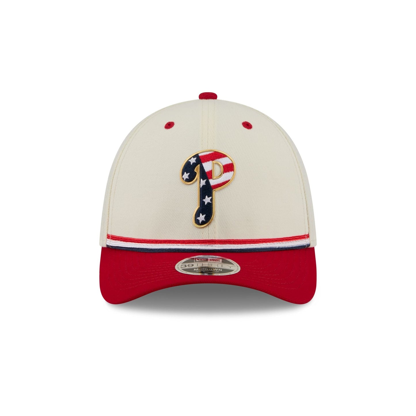Philadelphia Phillies Independence Day 2026 39THIRTY M-Crown Stretch Fit Hat