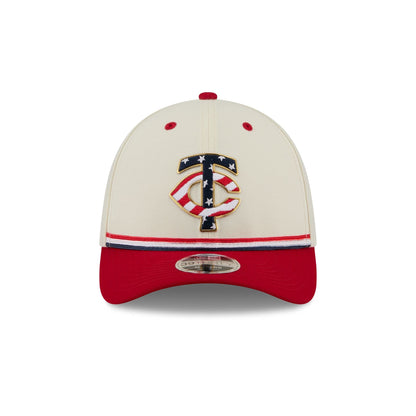 Minnesota Twins Independence Day 2026 39THIRTY M-Crown Stretch Fit Hat