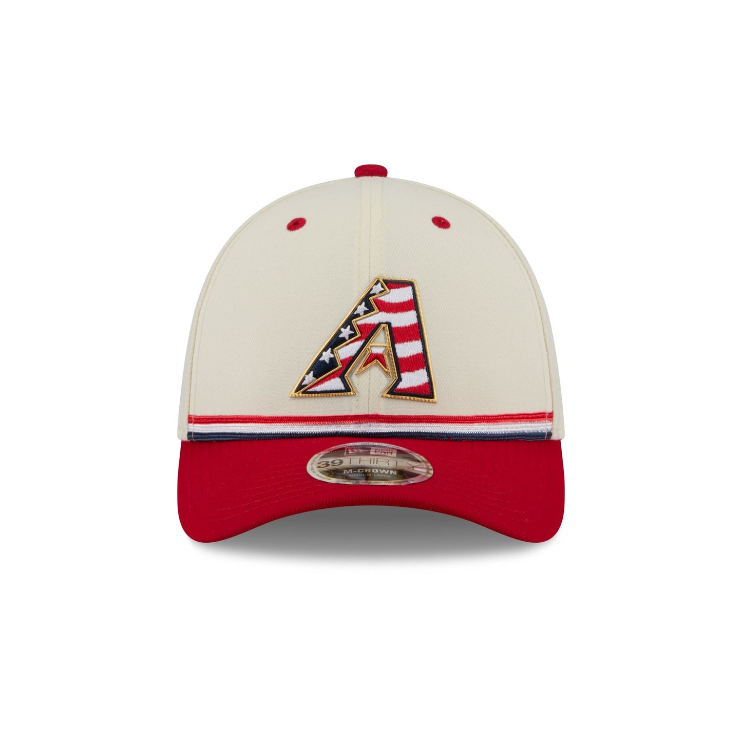 Arizona Diamondbacks Independence Day 2026 39THIRTY M-Crown Stretch Fit Hat