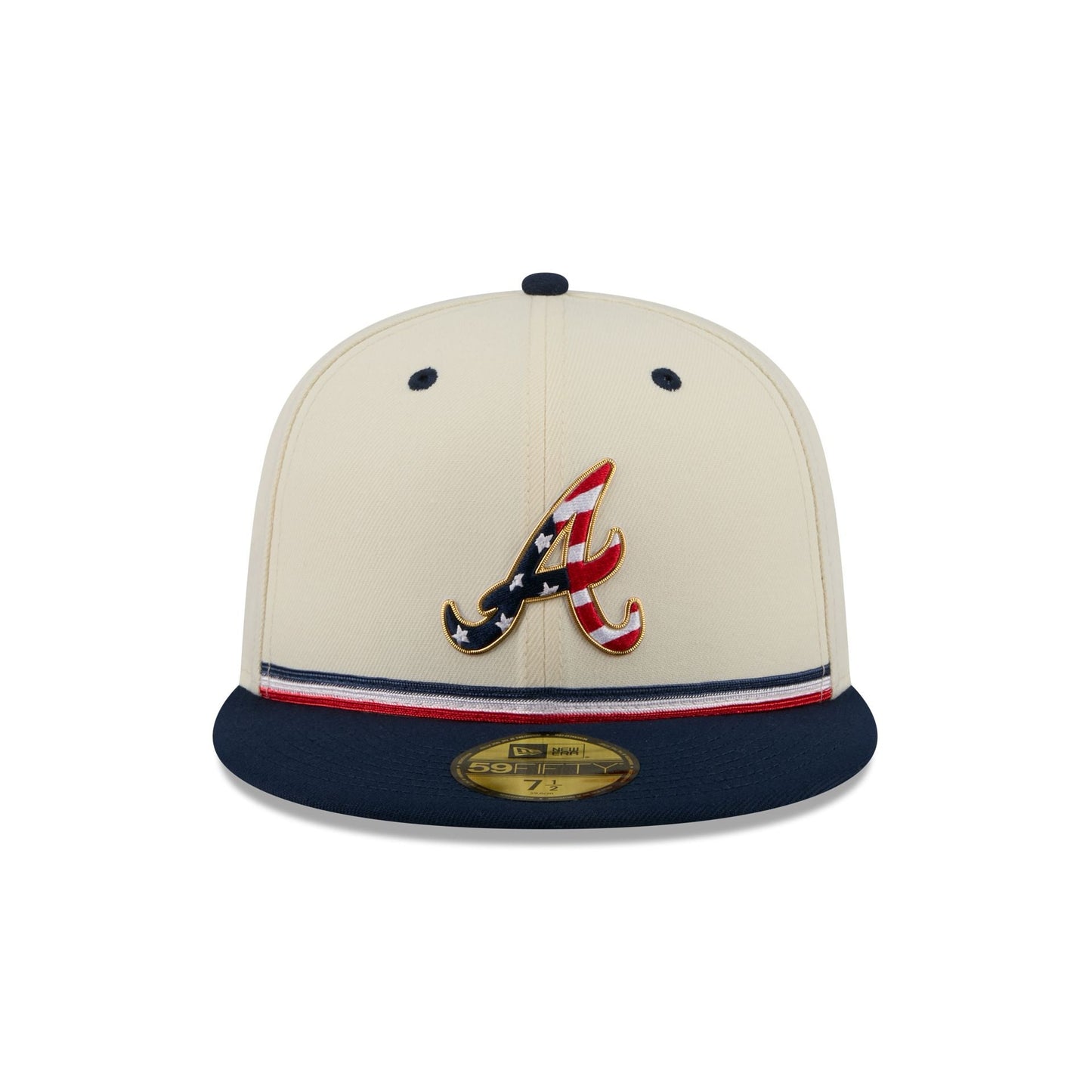 Atlanta Braves Independence Day 2026 59FIFTY Fitted Hat
