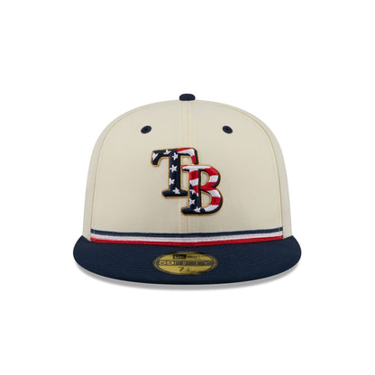 Tampa Bay Rays Independence Day 2026 59FIFTY Fitted Hat