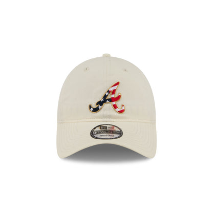 Atlanta Braves Independence Day 2026 9TWENTY Adjustable Hat