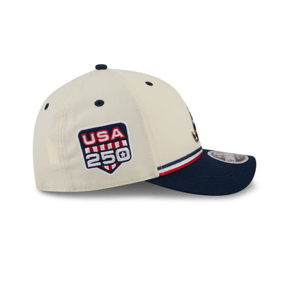 Atlanta Braves Independence Day 2026 9FORTY M-Crown Snapback Hat