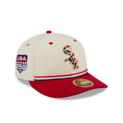 Chicago White Sox Independence Day 2026 Low Profile 59FIFTY Fitted Hat
